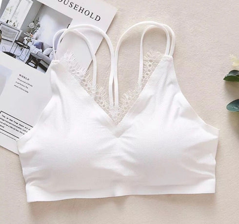 Seamless Padded Cross Stap Bralet